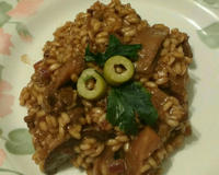 Risoto de shitake