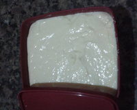 Requeijão caseiro de queijo coalhado