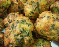 Bolinho de espinafre