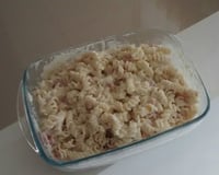 Macarrão com molho branco