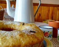 Bolo de laranja molhadinho