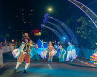 Natal Águas e Luzes, em Foz do Iguaçu/PR, é inaugurado com apresentações gratuitas até janeiro