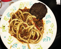 Massa de macarrão caseiro