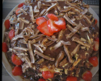 Bolo de chocolate com calda