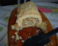 Rocambole de doce de leite