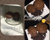 Bolo de chocolate de xícara