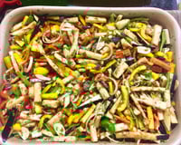 Salada de berinjela no forno