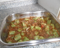 Nhoque de sobra de arroz com espinafre