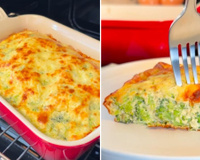 Finalmente achei uma receita de brócolis deliciosa: o suflê fácil que salva o almoço e as crianças ainda repetem