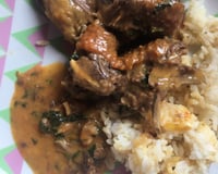 Tatu no leite de coco