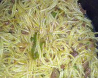 Macarrão com carne moída