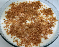 Mousse de coco da Neide