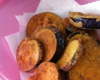 Berinjela a milanesa