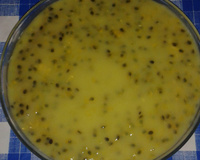 Pavê de bolo formigueiro com maracujá