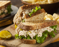 Lanche com pão integral