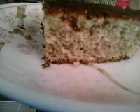 Bolo de banana com linhaça e germe de trigo