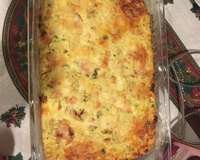 Bolo salgado de couve-flor