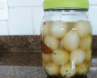 Cebolinhas em conserva