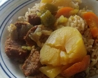 Capa de filé asssada na pressão