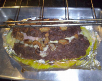 Rocambole de carne moída
