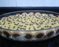 Pavê de maracujá com chocolate