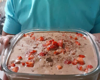 Sobremesa de morango simples e fácil