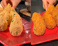 Pra comer à vontade: essa coxinha sem massa é mais gostosa que a original e não pesa no estômago