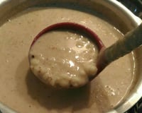 Canjicão com amendoim