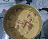 Estrogonofe de salsicha