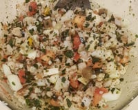 Salada de couve-flor