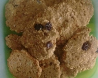 Biscoitos de aveia e banana