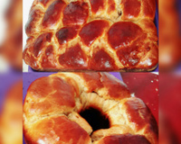 Pão caseiro simples