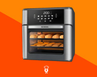 Assa, gratina e ainda economiza, air fryer forno 12L com até 48% OFF no Mercado Livre