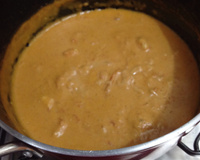 Estrogonofe de camarão