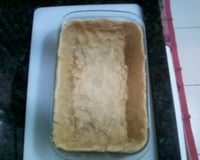 Quiche de alho poró com bacon