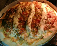 Massa super rápida de pizza crocante