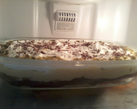 Pavê de chocolate e maracujá