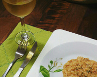Risoto Frango com Requeijão