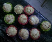 Cupcake salgado de calabresa