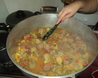 Paella mineira