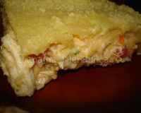 Torta de frango e milho