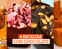 Taça de chocolate fácil