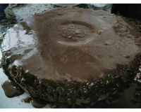 Bolo de chocolate no liquidificador