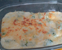 Filé de peixe ao molho branco