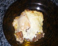 Lasanha de pão francês amanhecido