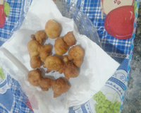 Bolinho de chuva com banana sem ovo