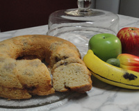 Bolo de banana (sem ovo)