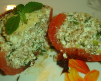 Tomate Recheado Libanês