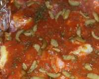 Filé de merluza à parmegiana