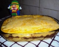 Escondidinho de carne moída e mandioquinha salsa